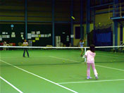 テニス練習風景#4